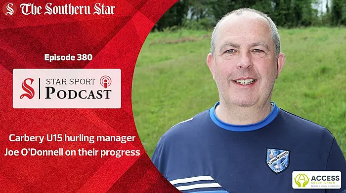Carbery U15 hurling manager Joe O’Donnell on their progress Image