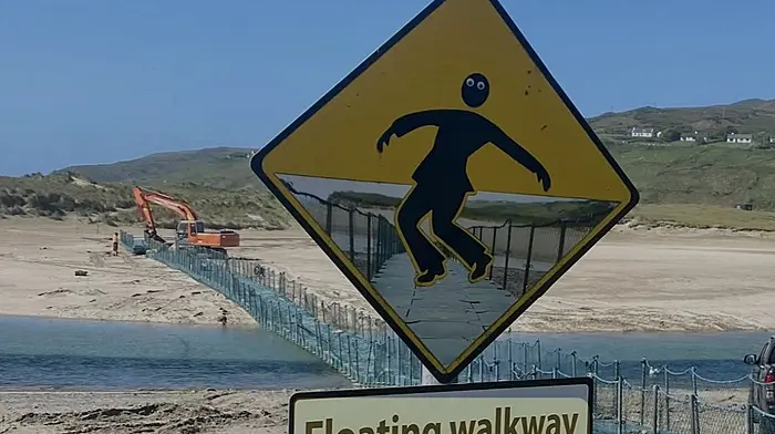 Pontoon walkway at Barleycove open to the public from tomorrow Image