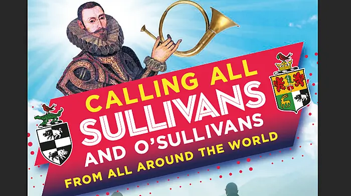 Nearly 3,000 O’Sullivans set to descend on West Cork to make world Record History Image