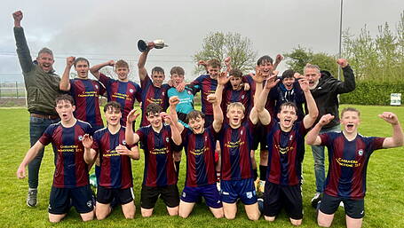 Hat-trick hero Ryan O’Boy fires Bay Rovers to West Cork U18 title glory Image