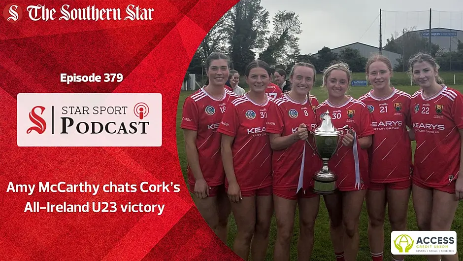 Amy McCarthy on Cork’s All-Ireland U23 camogie final victory Image