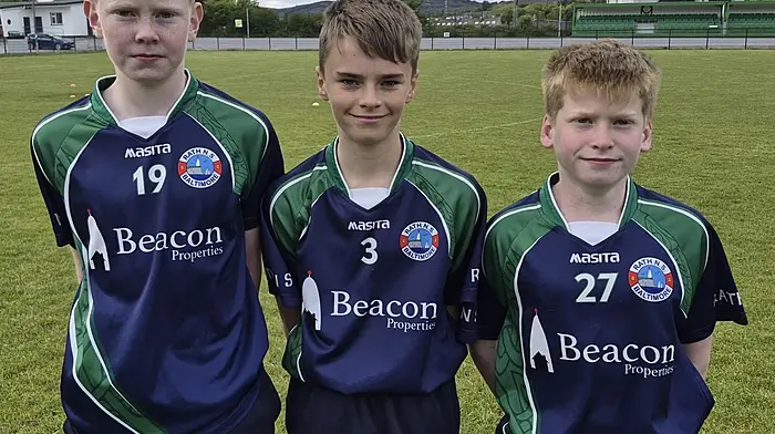 Ian Fitzgerald, Oran Keane and Darragh Murphy qualified for the county primary skills competition in Páirc Uí Chaoimh having competed in the West Cork round in Dunmanway.