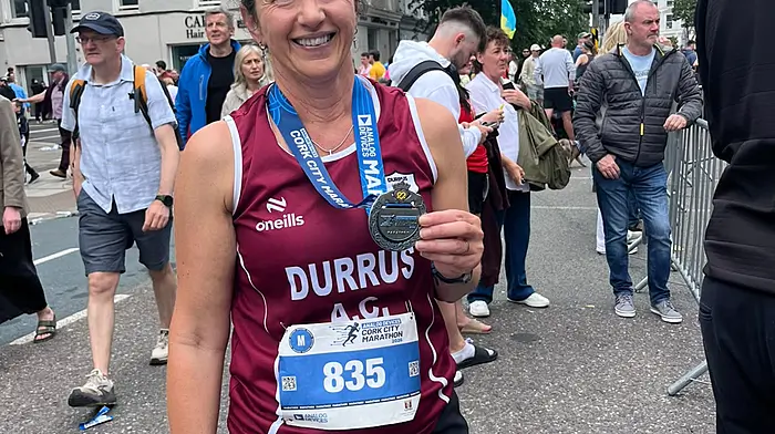 Deirdre Towns, Kealties participated in, and completed, the Cork City Marathon last Sunday.
