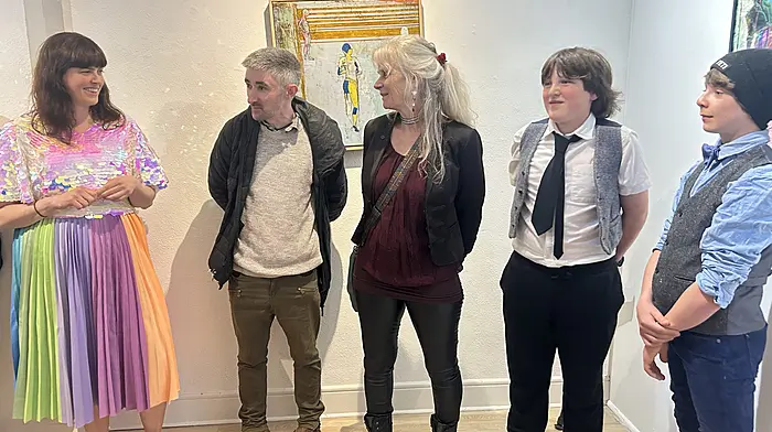 Siobhán McGibbon, Thomas Quain, Caz Jeffreys, Sol Mestre-Whitcroft and Euan Ferguson made up the panel who took questions at the premier of Cowman the Movie!
