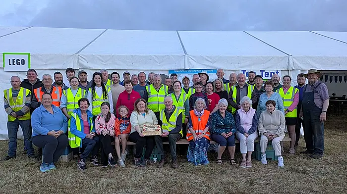Belgooly Show committee and volunteers celebrating 80 years of the show last Saturday.