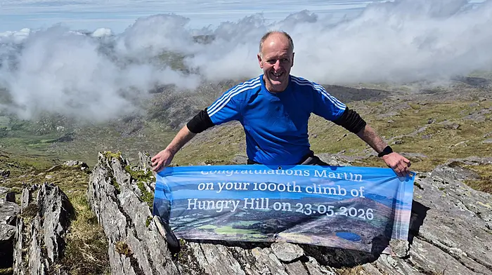 Coast Guard reaches his peak with record 1,000th Hungry Hill ascent Image