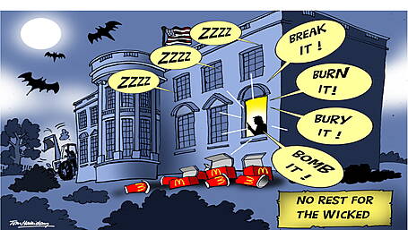 VEERING WEST: Sleep expert could be what’s needed to give us any chance of world peace Image