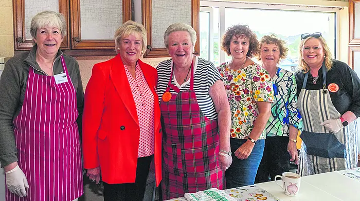 The 109th Clonakilty Agricultural Show took place today on a day full of rain showers. The hospitality suite was busy with Mary Finn; Geraldine O'Brien; Magaret Daly; Carol Boylan; Greta O'Donovan and Eileen Sheppard serving refreshments. (Photo: Andy Gibson.)