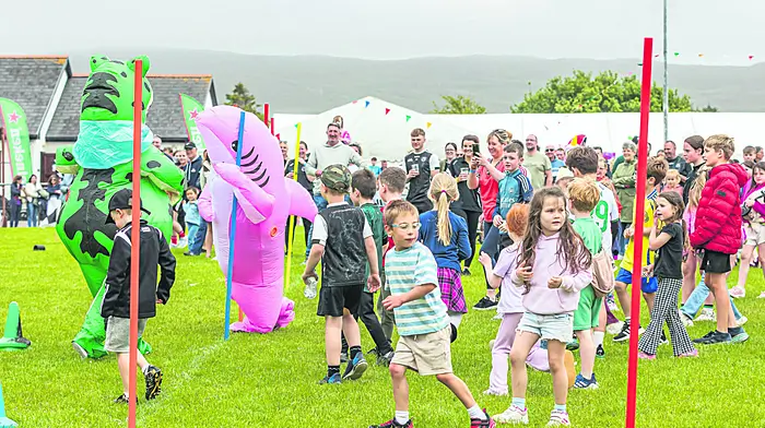 Fun and games at he Castletownbere Pitch Festival Picture: Anne Marie Cronin Photography
