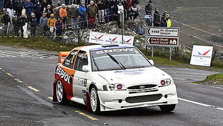 Historic series leader Jason McSweeney targets points haul at Donegal Rally Image