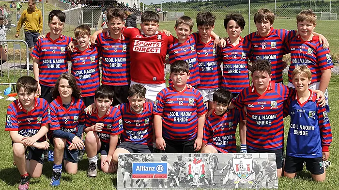 Scoil Naomh Bhríde, Union Hall, winners of the Roinn 5 Boys title. (Photo: Paddy Feen)