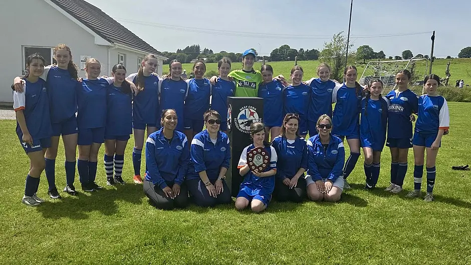 WEST CORK SOCCER: Riverside Athletic are spot on in U14 Schoolgirls Shield final Image
