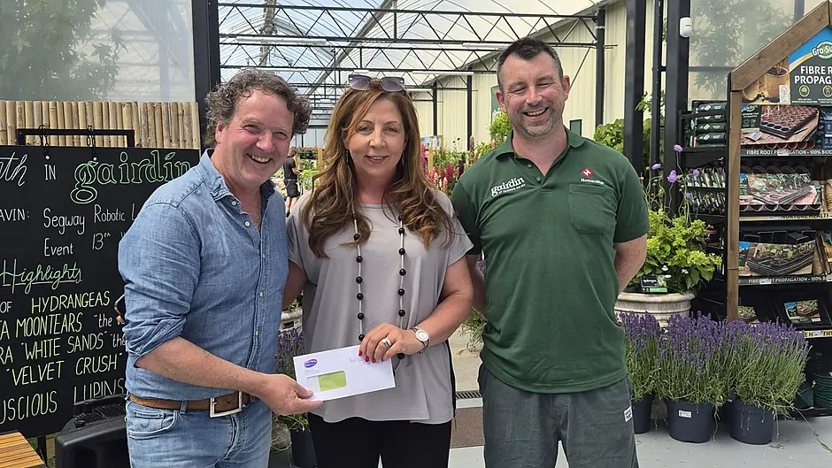 Trish O'Leary wins garden prize in Bandon Image