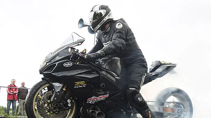 Drag racing returns to West Cork motorcycling calendar Image