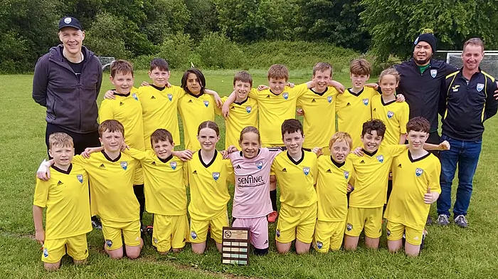 Castlelack Dragons beat Drinagh Diamonds in thrilling West Cork U11 Schoolboys Shield decider Image