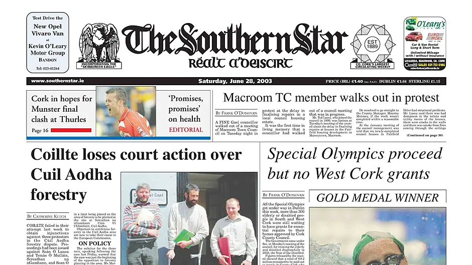 FRONT PAGE FLASHBACK: 23 years ago this week - June 30th edition Image