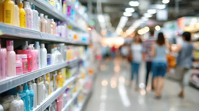 A woman’s life, laid out along the aisles in Boots Image
