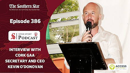 Cork GAA Secretary/CEO Kevin O’Donovan calls into Star Sport HQ Image