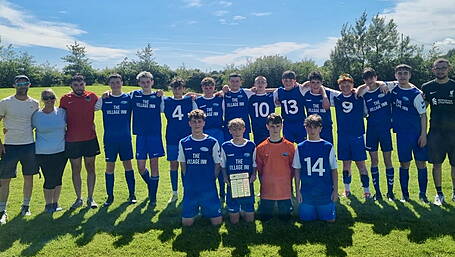 Keelan and Sean on target as Riverside Athletic capture U15 Schoolboys Shield title Image