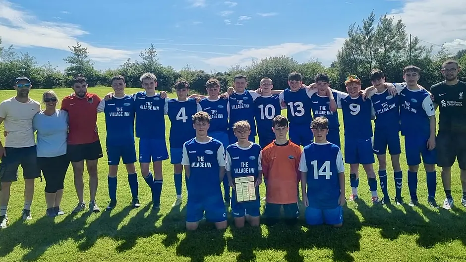 Keelan and Sean on target as Riverside Athletic capture U15 Schoolboys Shield title Image