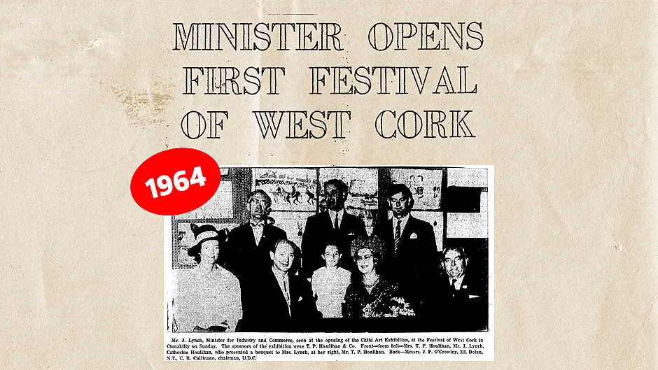 ON THIS DAY IN 1964: Minister opens first Festival of West Cork Image