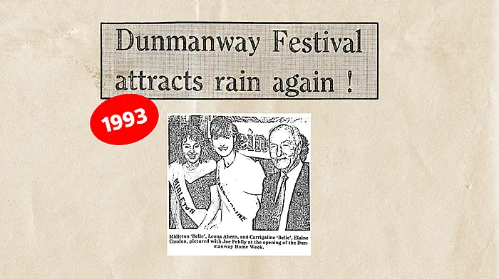 ON THIS DAY IN 1993: Dunmanway festival attracts rain again! Image