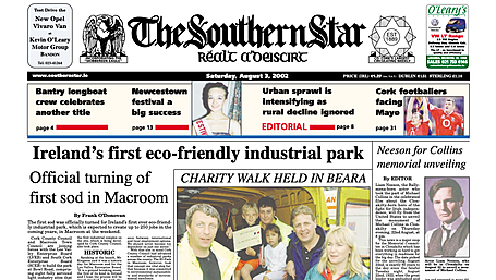FRONT PAGE FLASHBACK: 24 years ago this week - August 3rd edition Image