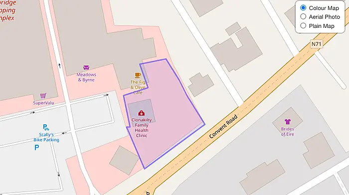 Application to extend Clonakilty centre and GP surgery Image