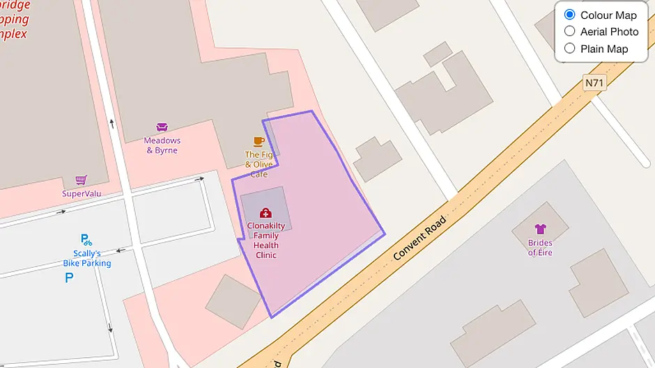 Application to extend Clonakilty centre and GP surgery Image