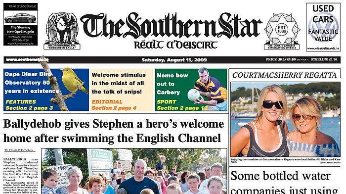 FRONT PAGE FLASHBACK: 17 years ago this week - August 15th edition Image