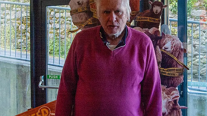 Saturday 20 Jun 2026, Bantry, West Cork, Ireland; Rhab Care staff and clients held a fundraiseing film showing in Bantry Cinema in aid of Beara Animal Sanctuary and the Stand For Feile Fund. Pat Coakley, Bantry, enjoyed the film. Photo Evan Doak