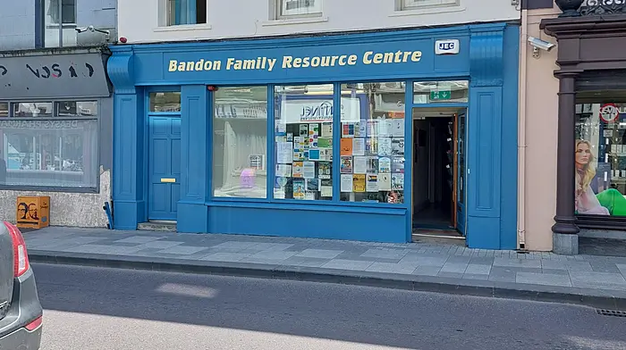 The freshly painted Bandon Family Resource Centre.