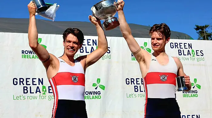 Olympians lead the Skibbereen Rowing Club charge at the Irish Rowing Championships Image