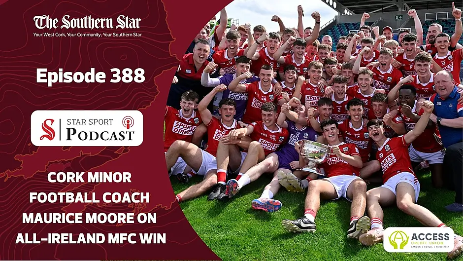 Cork minor football coach Maurice Moore on All-Ireland MFC win Image