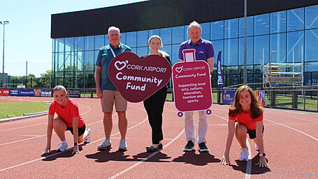 Athletes from over 30 countries descend on Cork Airport for Cork City Sports Image