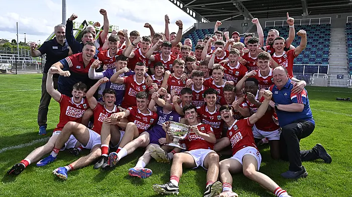 WATCH: Cork minor football coach Maurice Moore on All-Ireland MFC triumph Image
