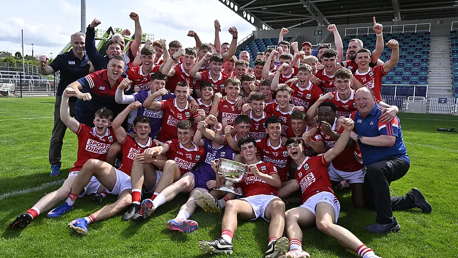 WATCH: Cork minor football coach Maurice Moore on All-Ireland MFC triumph Image