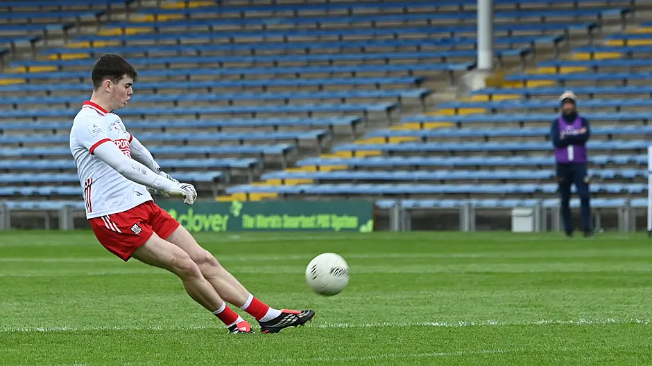 Daniel Goulding: There’s a physical routine and a mental routine, and what you’re trying to do is take the pressure out of the kick Image