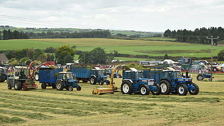 All geared up for annual harvest day Image
