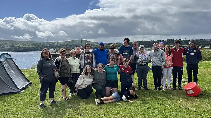 The West Cork Jesters enjoyed a camping trip to Whiddy Island last weekend which was facilitated by some very kind people who made the trip very enjoyable for the whole group.