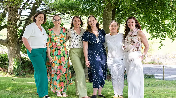 The National Ireland West Cork Wellness event that was held at the West Lodge Hotel in Bantry on Thursday June 25th. The event was supported by Glenilen Farm. (From left) Sandra Maybury, Gwen Bastian-Enright, Lorna O'Regan, Michele Hallahan and Dr Sinéad O'Donovan (Photo: Anna Groniecka)