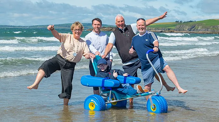 Beach wheelchairs rolled out at two West Cork spots in time for summer Image