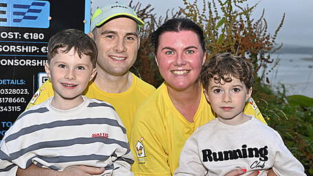 Innishannon couple complete 10k run for their daughter Ruth Image
