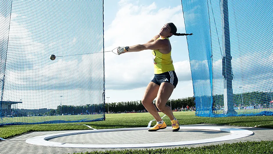 Kilbrittain hammer thrower Nicola Tuthill thrills home fans at Cork City Sports Image