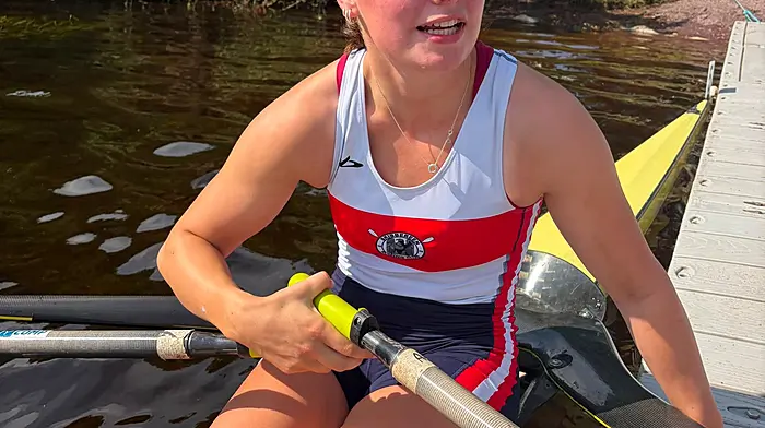 Aoife Hendy won the women's lightweight single sculls title.
