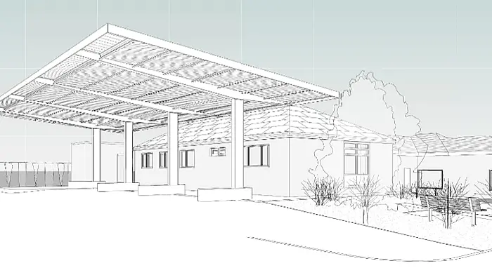 Clonakilty Community Hospital seeks planning for eco-friendly ambulance canopy Image