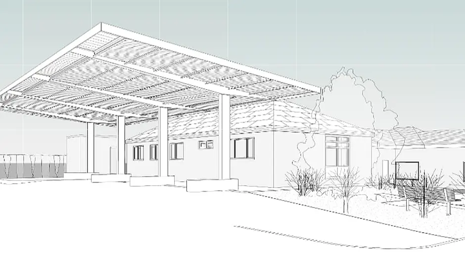 Clonakilty Community Hospital seeks planning for eco-friendly ambulance canopy Image