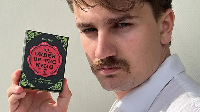 Union Hall’s Oscar is on to a winner with his new Gothic-themed board game, By Order of the King Image