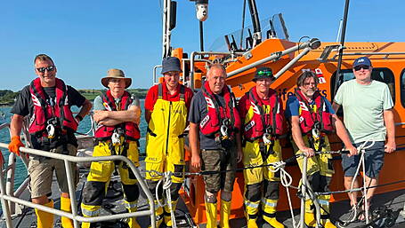 Courtmacsherry lifeboat called to assist boat in difficulty near Kinsale Image