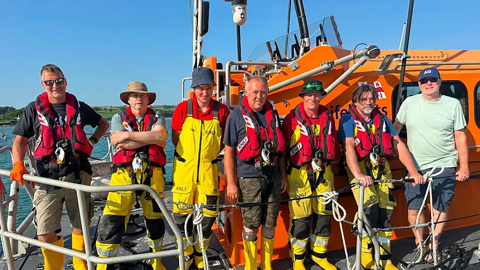 Courtmacsherry lifeboat called to assist boat in difficulty near Kinsale Image